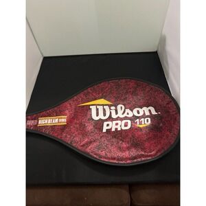 Wilson Pro 110 Super High Beam Series Tennis Racquet Cover Red Black